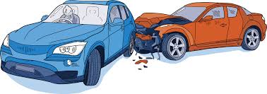 car accident illustrated