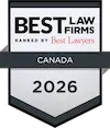 Won Best Law Firms in Canada for 2026