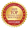 Won Top Personal Injury Boutique Firm for 2025