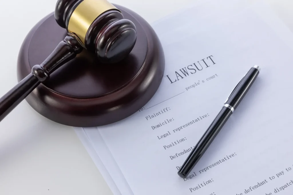 Gavel on top of Class Action Lawsuit